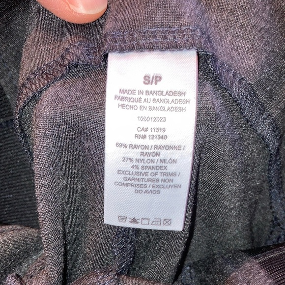 Dynamite Gray and Black Stretch Trousers - Picture 8 of 12